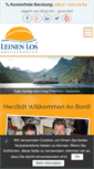 Mobile Screenshot of leinen-los-kreuzfahrten.de